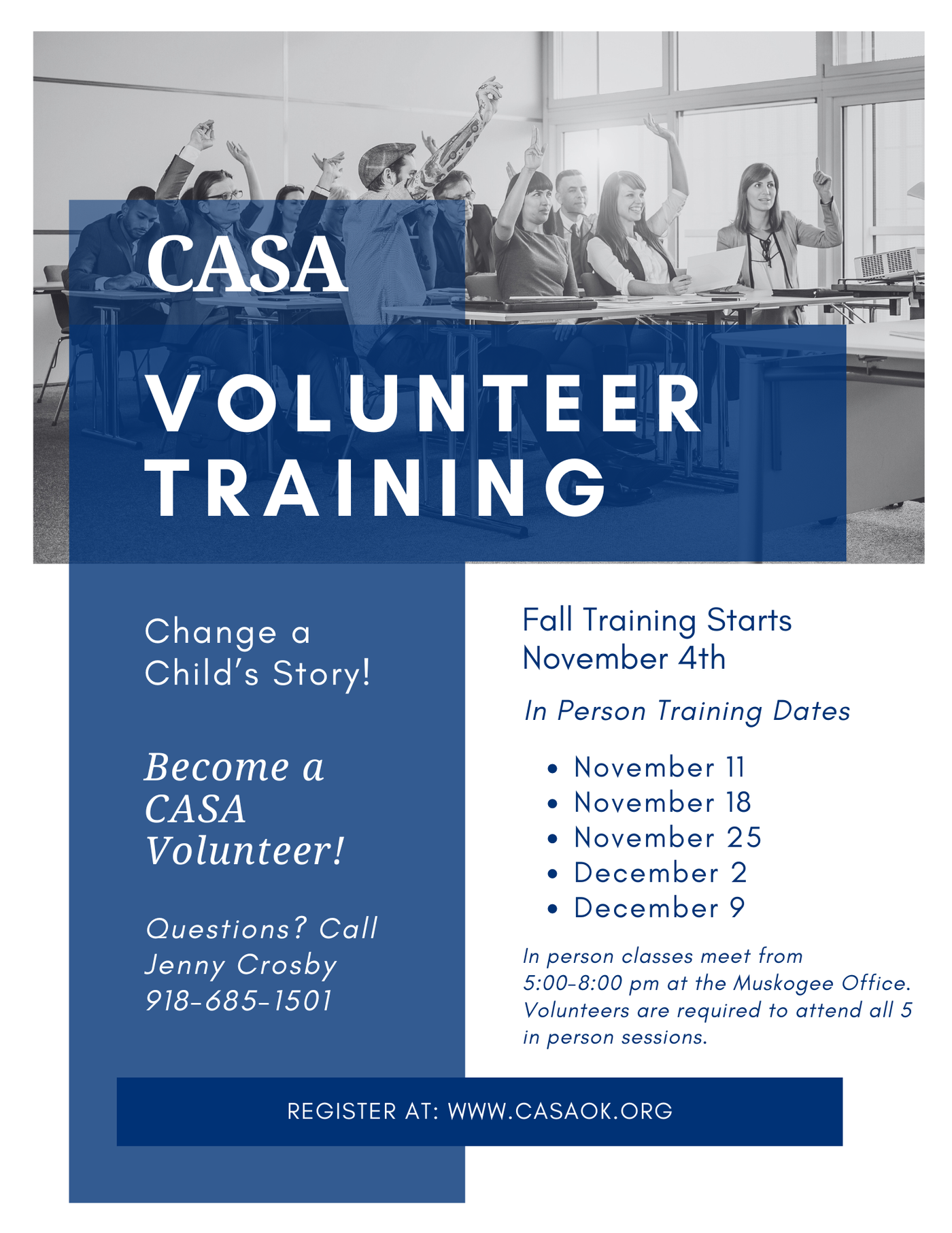 November 2024  - Volunteer Pre Service Training